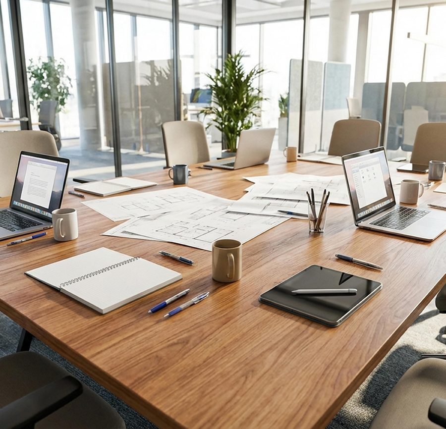 empty meeting room